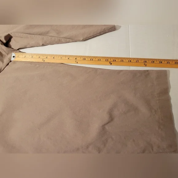 💗 PENNINGTONS Savvy Fit Capris Light Brown Size 26 Plus Size Rayon - Picture 6 of 12